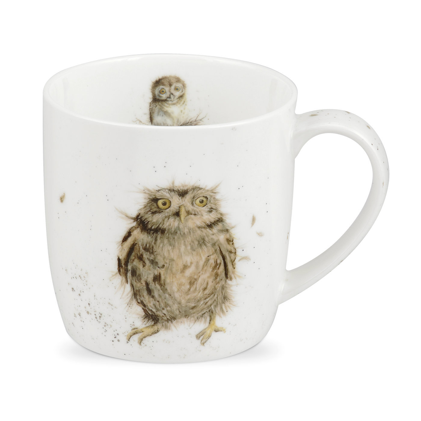 Royal Worcester Rw-Wrendale Designs Mug 14 Oz What A Hoot